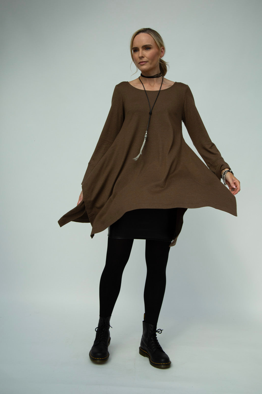 The 'Kiera' Tunic: Tabac