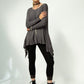 Monique Frill Hem Tunic (Antracite)