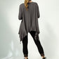 Monique Frill Hem Tunic (Antracite)