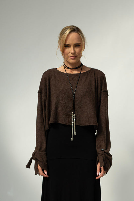 Zizi cashmere Jumper : Tabacco