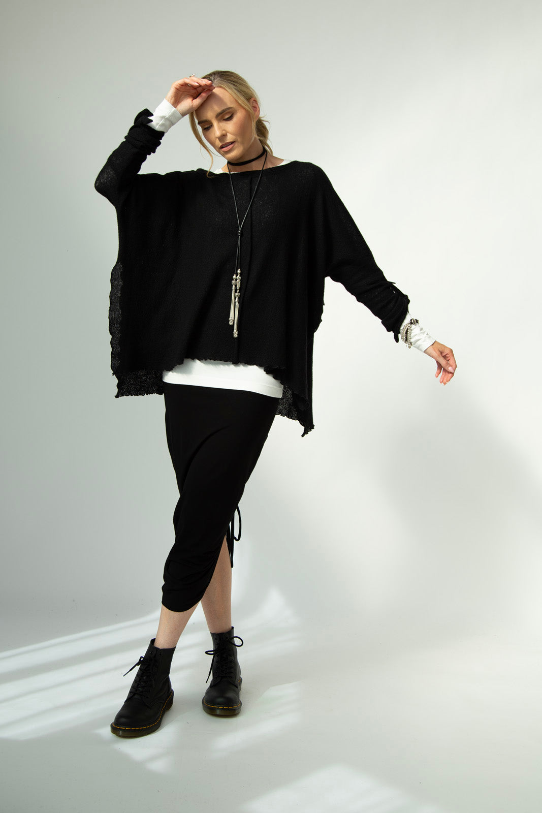 Bailey Knit Jumper : Black