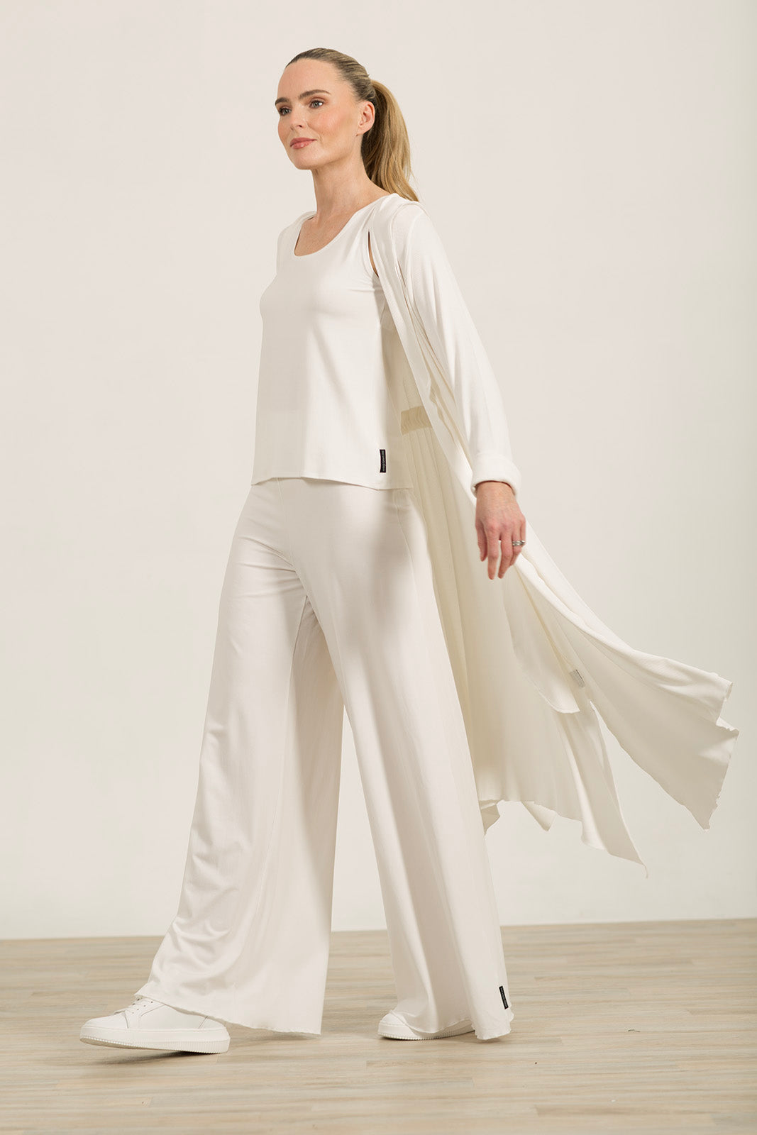 Soft-White Kate Palazzos