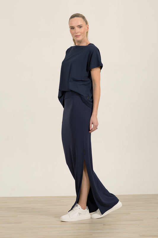 Navy Oversized Casey Tee