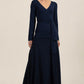 Navy Swan Skirt