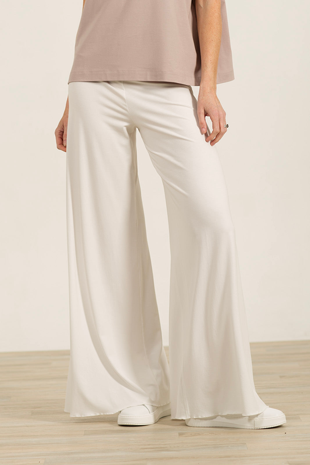 Soft-White Kate Palazzos