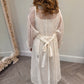 Myra linen & lace duster