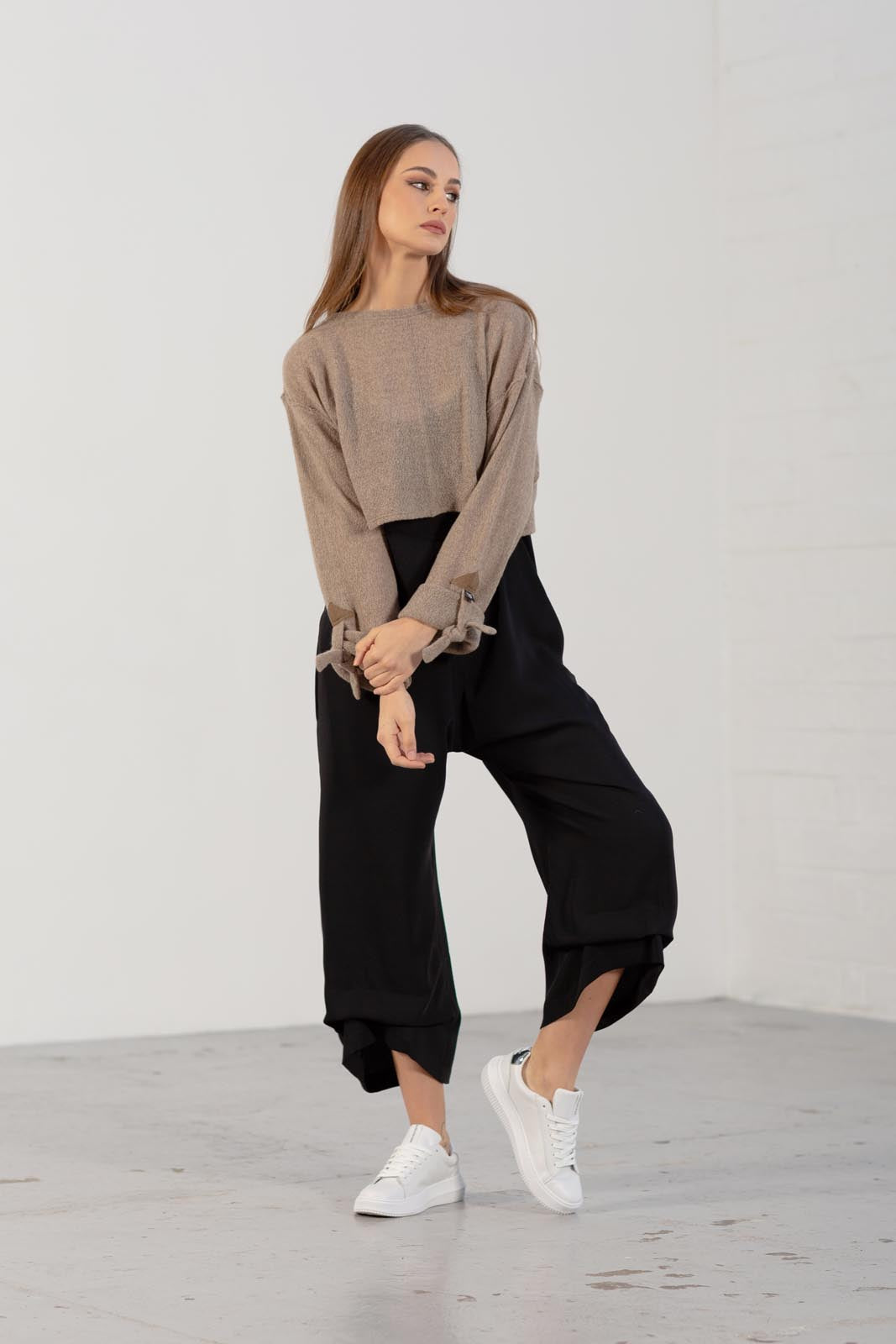 Zizi cashmere Jumper ( Sand)