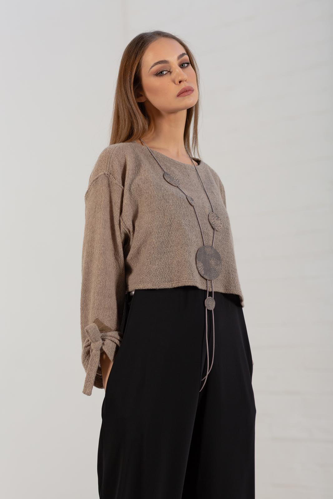 Zizi cashmere Jumper ( Sand)