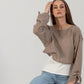 Zizi cashmere Jumper ( Sand)