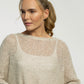 Corina Knit Jumper Flax : Limited Edition
