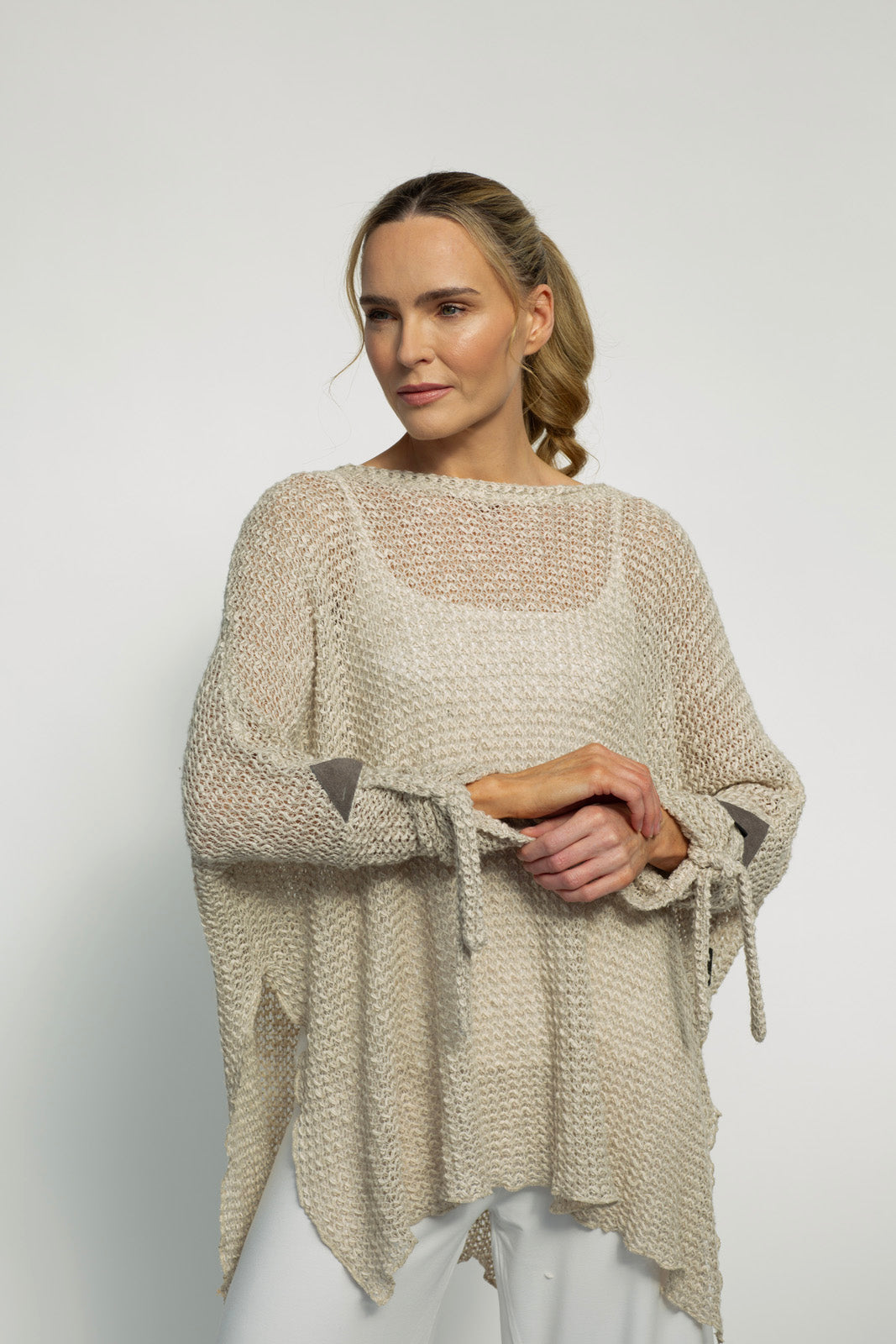 Corina Knit Jumper Flax : Limited Edition