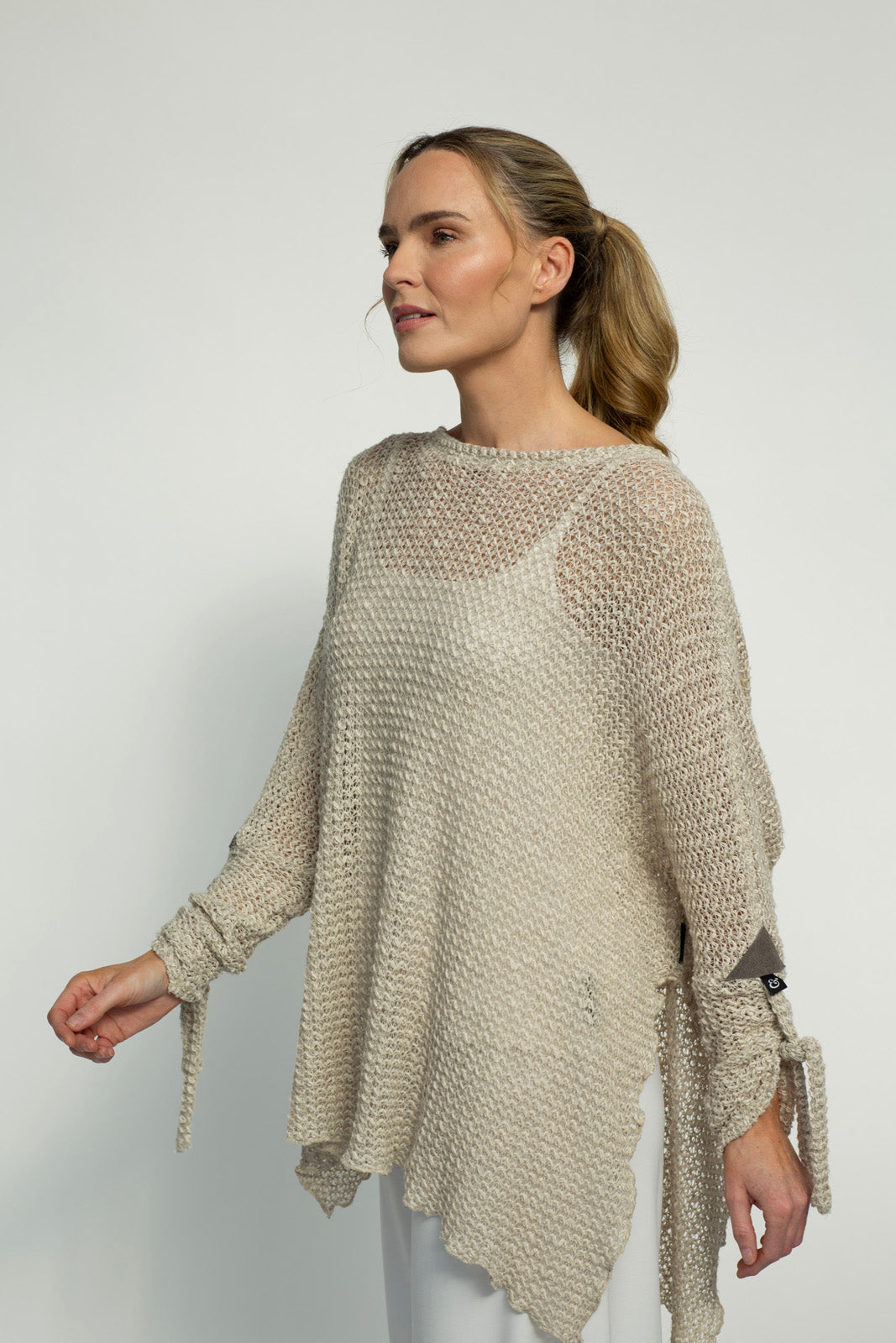 Corina Knit Jumper Flax : Limited Edition