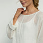 Kaia Linen tunic : Limited Edition : Ecru