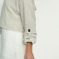 Scottie Crop Ribbed Jumper (Flax): Limited Edition