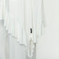 Monique Viscose Jersey Frill Hem Tunic (Soft White)