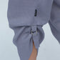 Nika Linen pants : Silver Frost