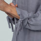 Sandy Italian Linen Tunic (Silver frost)