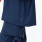 Harper Viscose Jersey Asymetrical Skirt (Navy): Limited Edition
