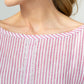 Kaia Linen tunic : Limited Edition : Red stripe