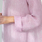 Kaia Linen tunic : Limited Edition : Red stripe