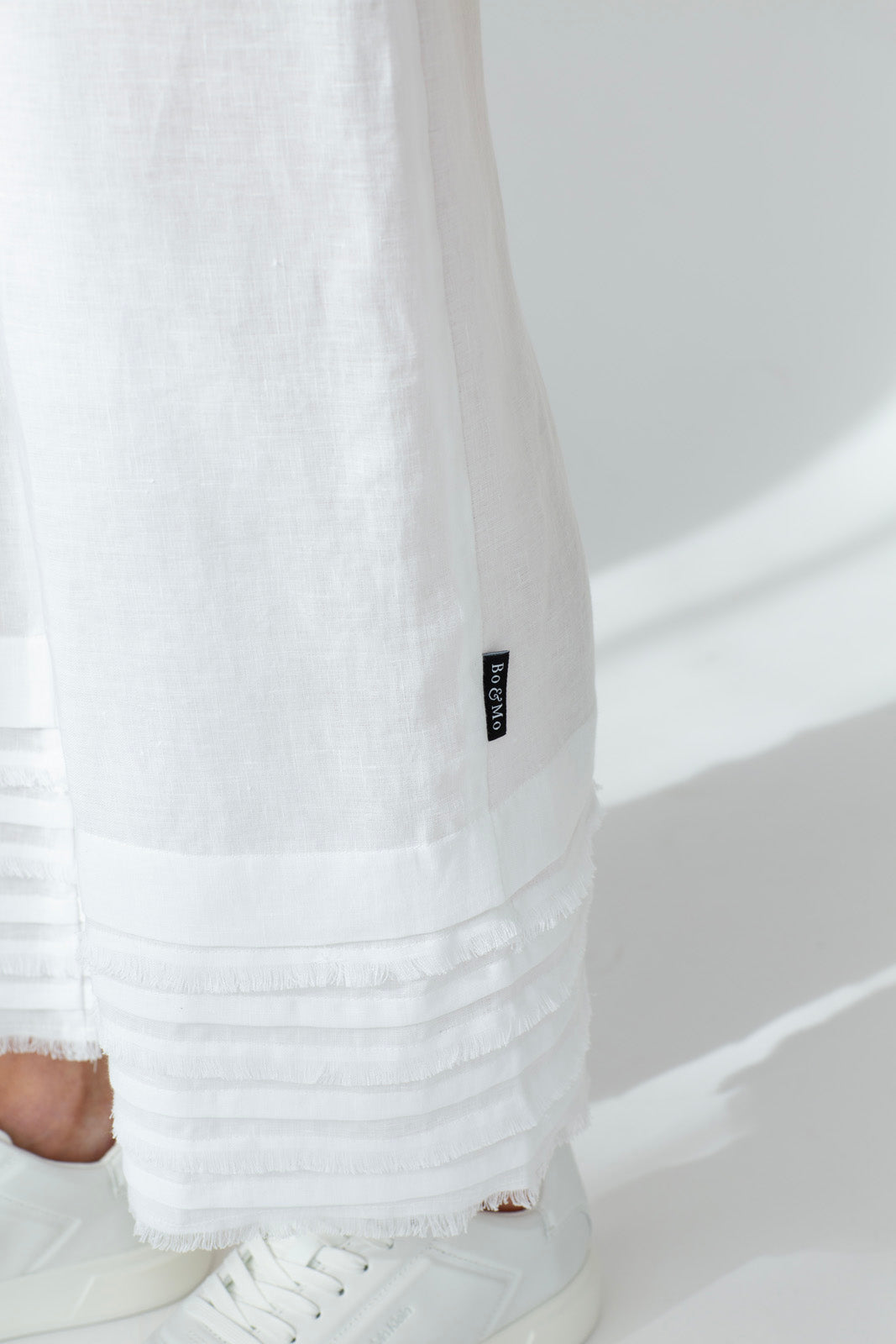 Chloe Linen pants : White: Limited Edition