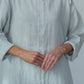 Kaia Linen tunic : Limited Edition : Grey stripe