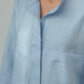 Dara Linen shirt : Limited Edition : blue stripe