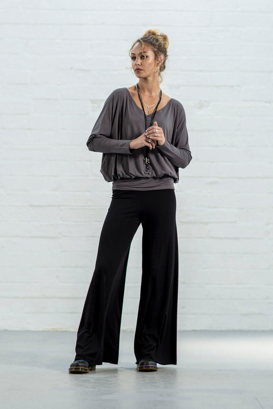 Black Addison Palazzos (LONG)