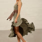 Olive Georgia Frill Jersey Dress ( size 1 & 2 only)