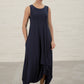 Dani Navy Jersey Dress