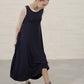 Dani Navy Jersey Dress