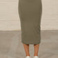 Olive Bardot Skirt