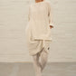 Lulu Ecru Linen Tunic Dress