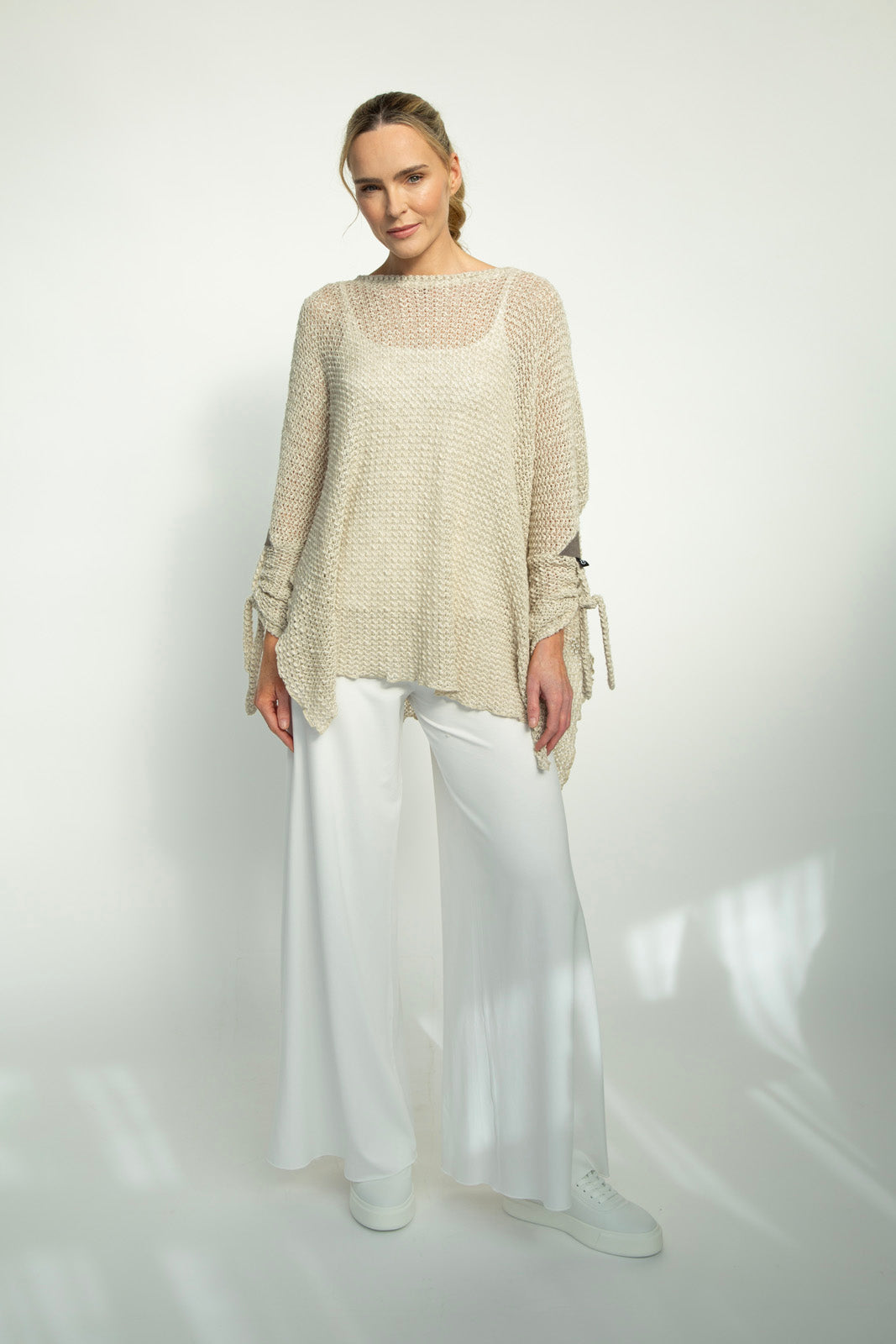 Corina Knit Jumper Flax : Limited Edition