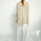Corina Knit Jumper Flax : Limited Edition
