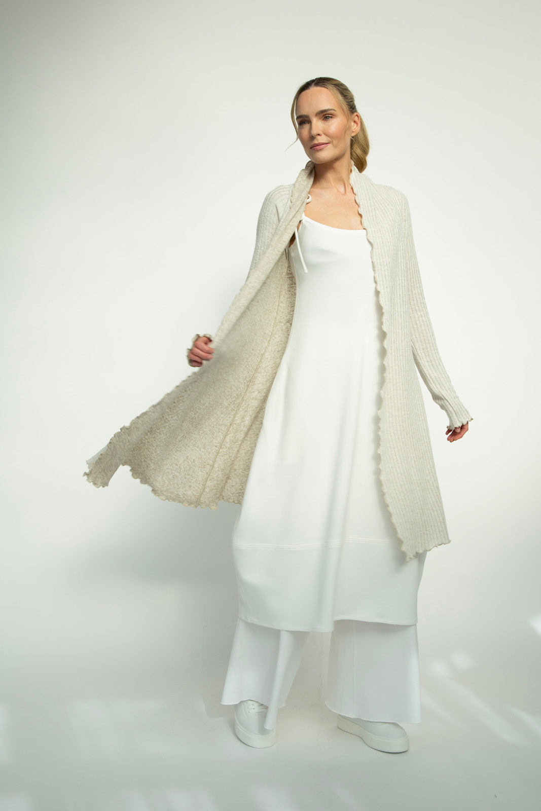 Paris Cardi (Flax)