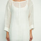 Kaia Linen tunic : Limited Edition : Ecru