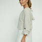 Scottie Crop Ribbed Jumper (Flax): Limited Edition