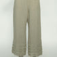 Chloe Linen pants : Natural stripe: Limited Edition