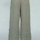 Chloe Linen pants : Natural stripe: Limited Edition