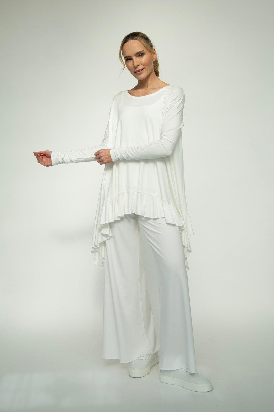 Soft-White Kate Palazzos [Large now available]
