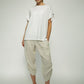 Kanchan Viscose Jersey Oversize Tee (Soft White)
