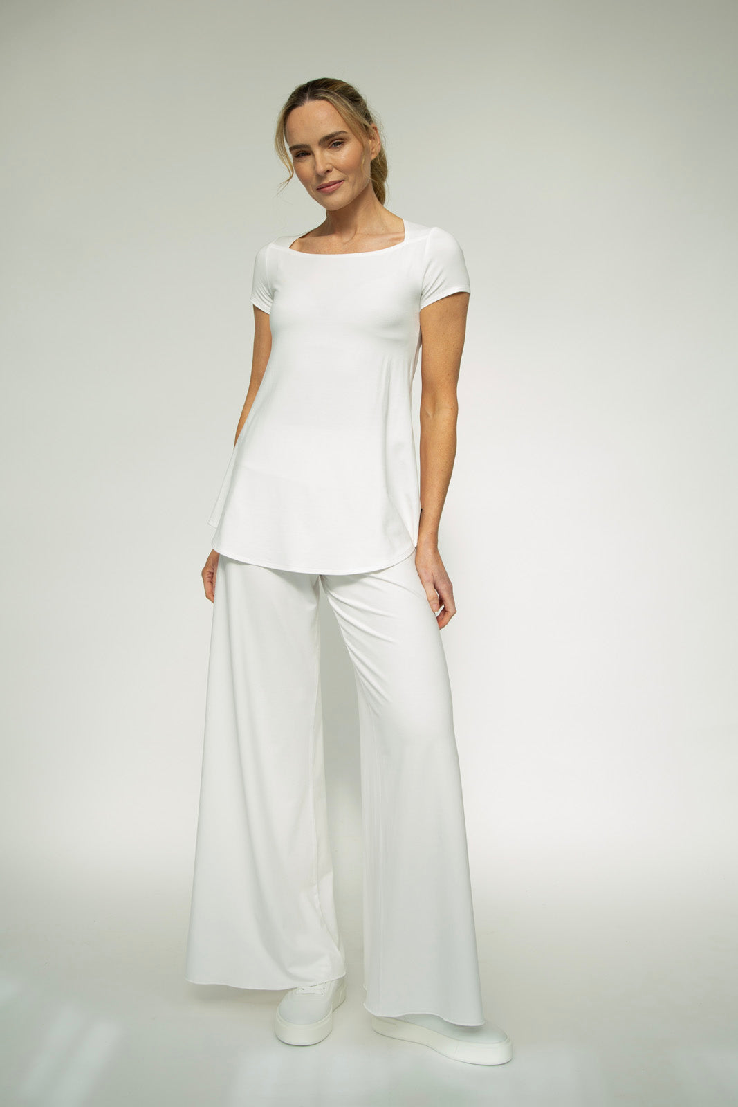 Soft-White Kate Palazzos [Large now available]