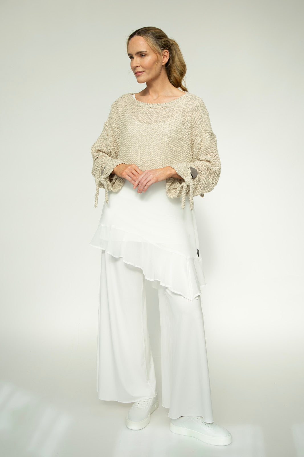 Soft-White Kate Palazzos [Large now available]