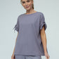 Kanchan Viscose Jersey Oversize Tee (Silver Frost)