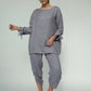 Sandy Italian Linen Tunic (Silver frost)