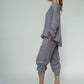 Sandy Italian Linen Tunic (Silver frost)