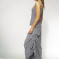 Harper Viscose Jersey Asymetrical Skirt (Silver Mist): Limited Edition