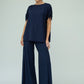 Navy Jersey Kate Palazzos