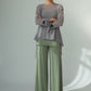 Tatiana Italian Wool knit (Silver Frost)